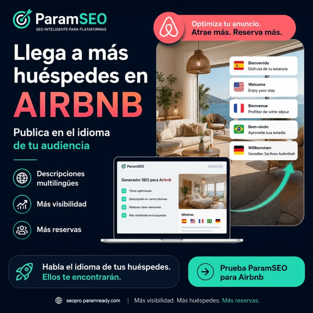 SEO para Airbnb con ParamSEO