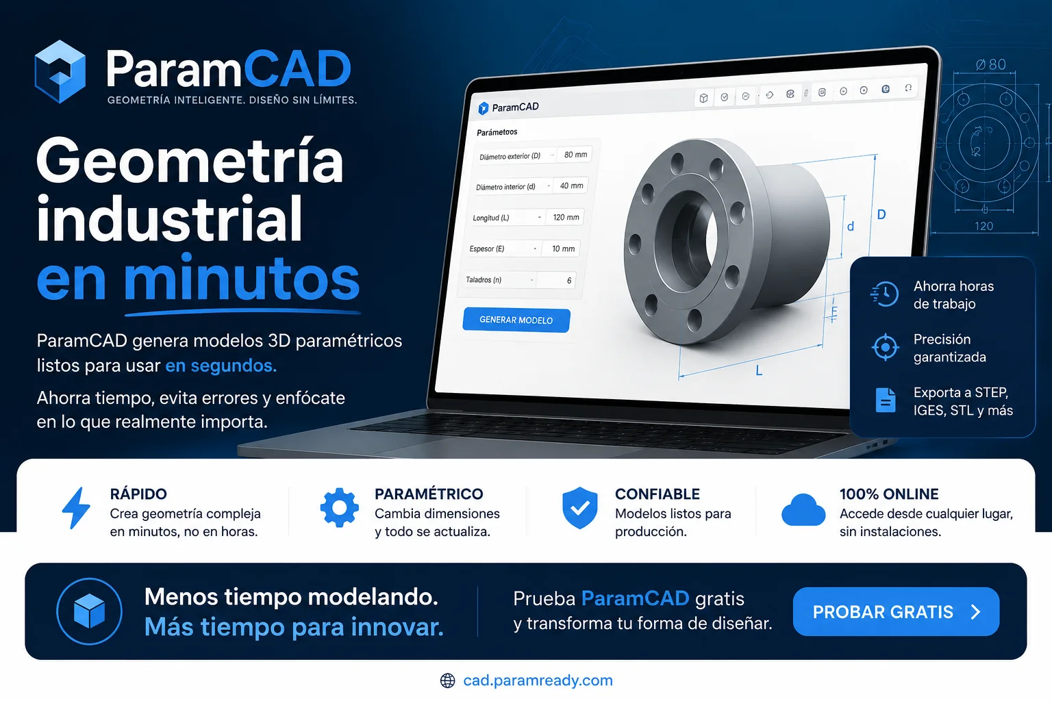 Modelaje CAD ParamCAD